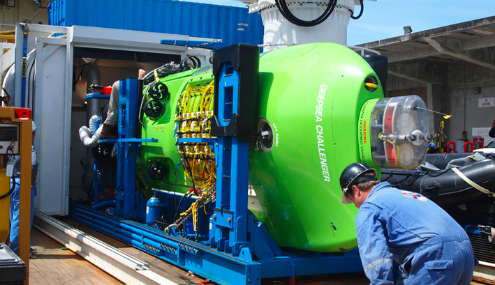 Image of deep submersible Deepsea Challenger.